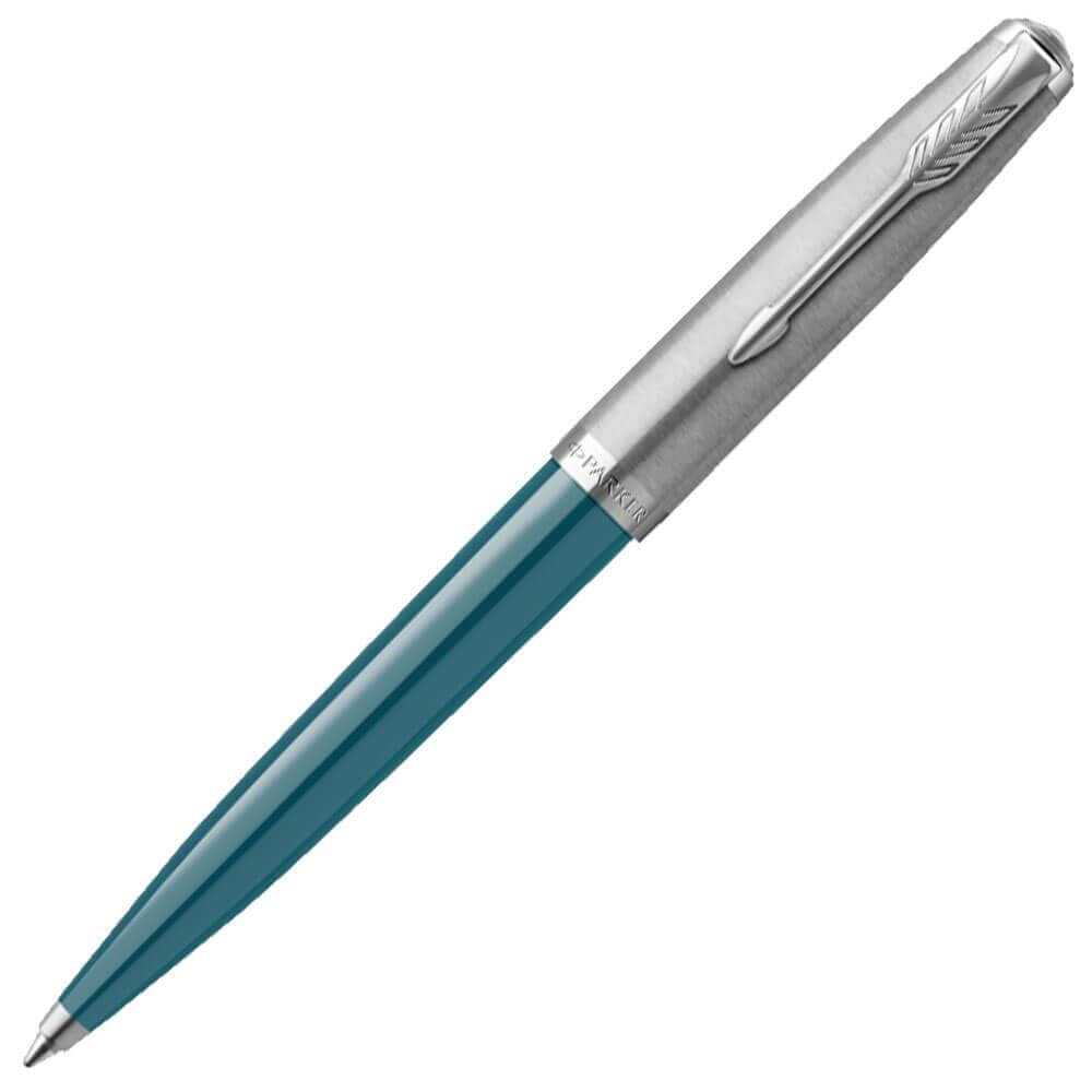 Parker 51 Teal Premium Ballpoint Pen